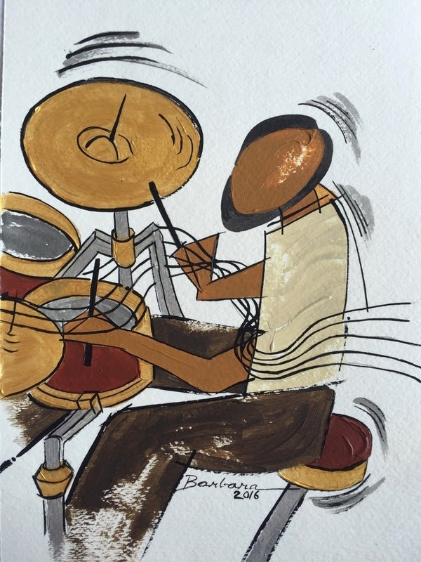 Bits 'n Pieces Series | Brown Drummer