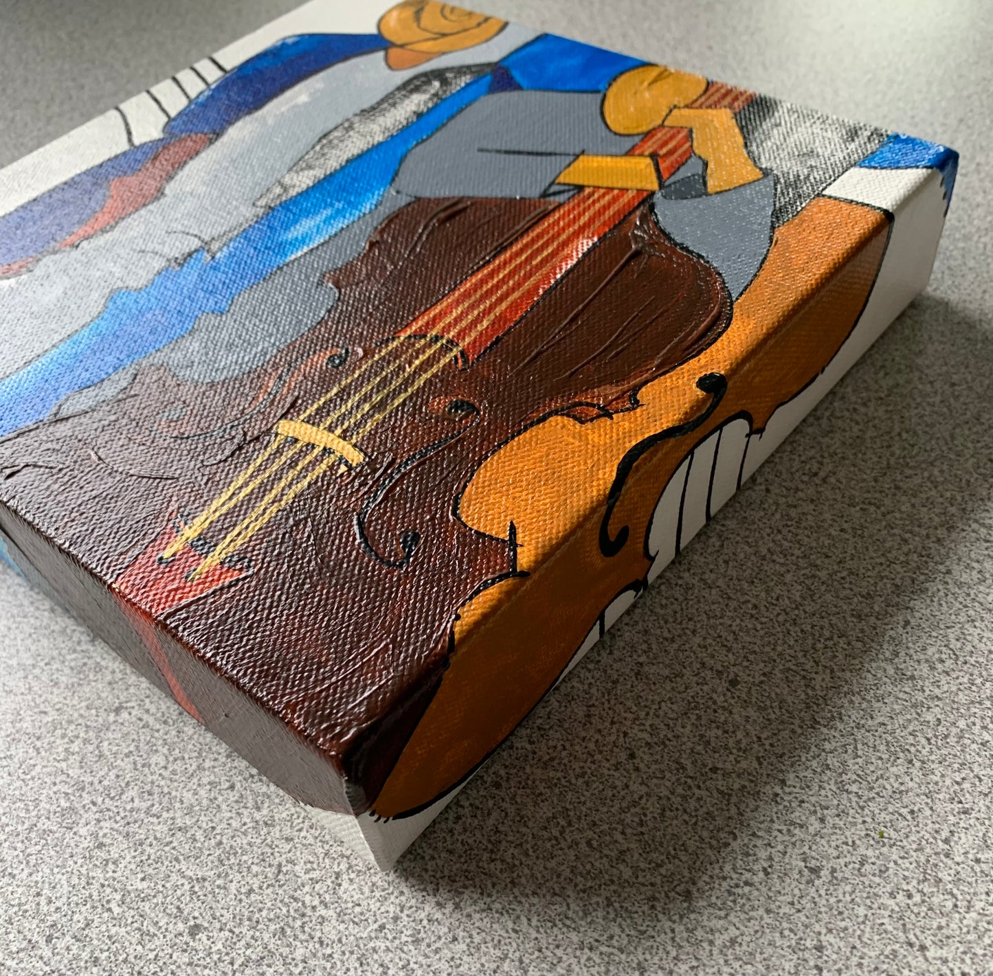 Bits 'n Pieces on Canvas Series | Bass Player