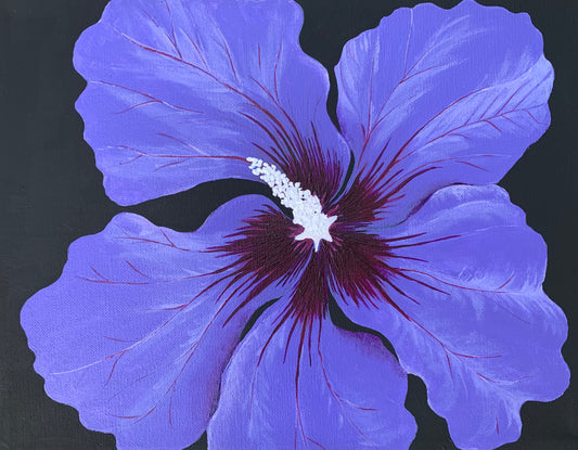 Flowers | Violet Rose of Sharon Giclée Print