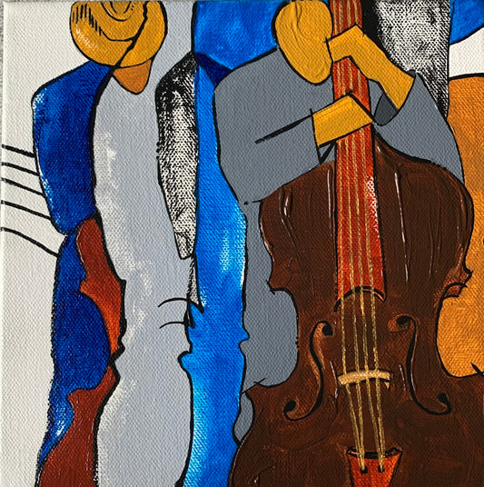 Bits 'n Pieces on Canvas Series | Bass Player