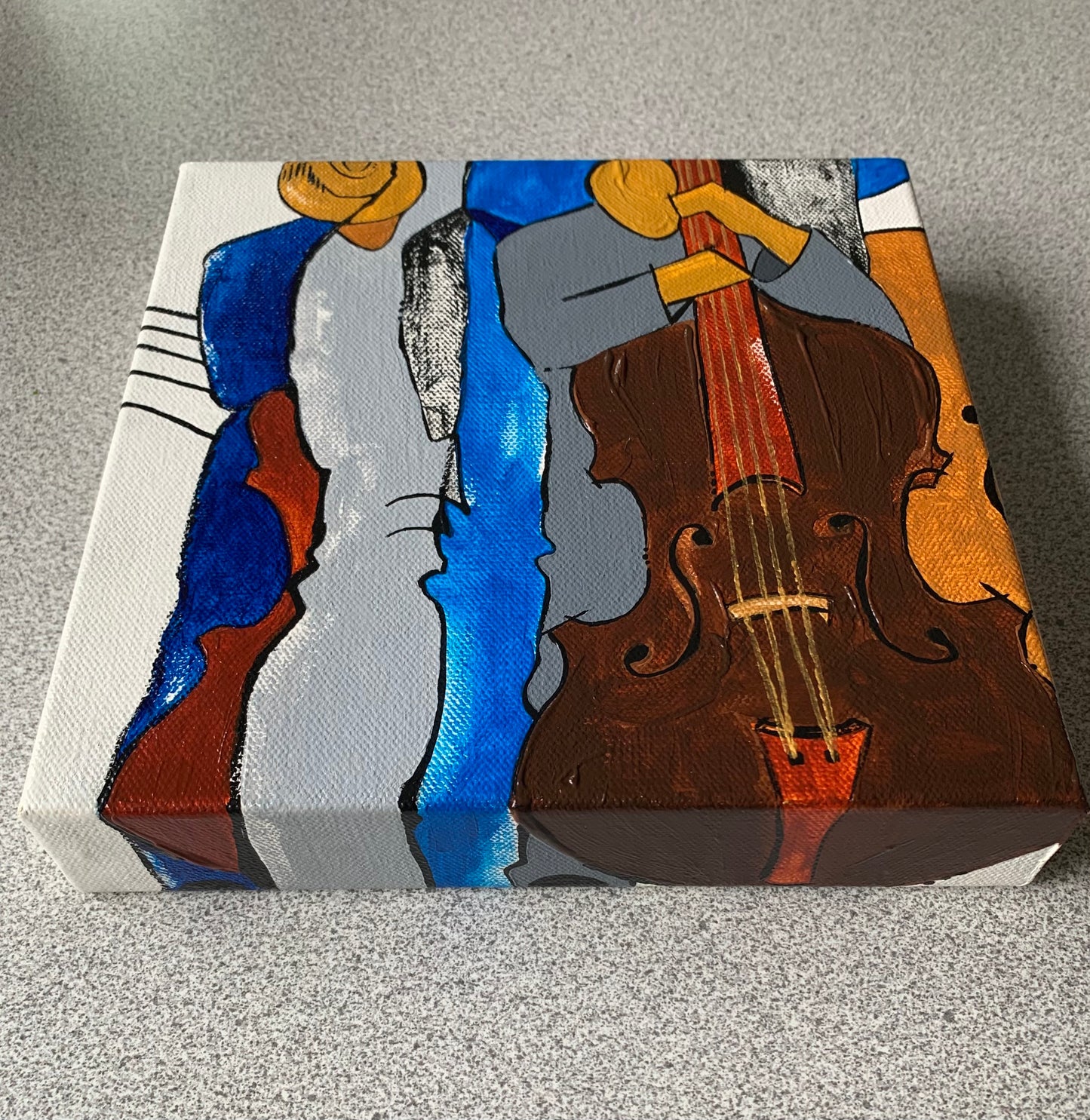 Bits 'n Pieces on Canvas Series | Bass Player