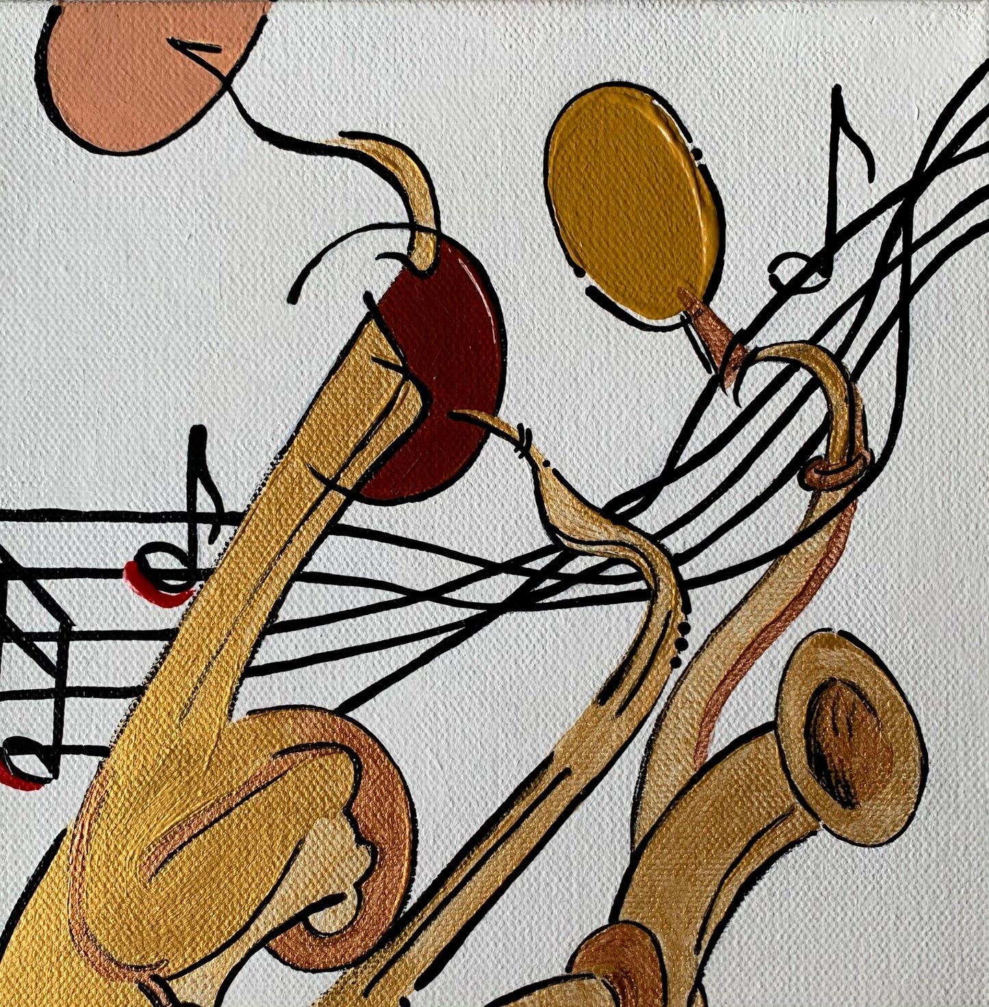 Bits 'n Pieces on Canvas Series | Saxuality