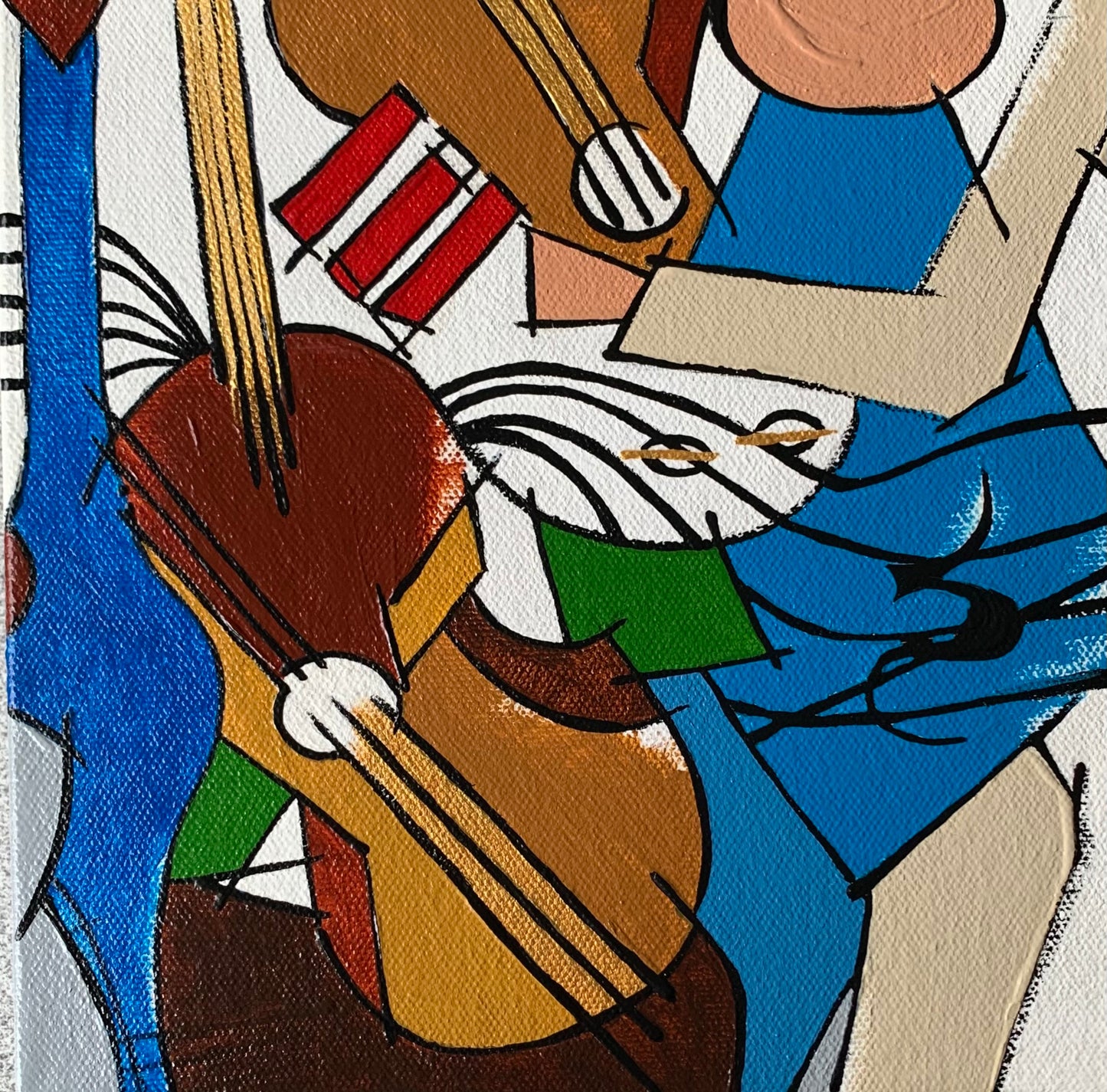 Bits 'n Pieces on Canvas Series | Jazz On My Mind
